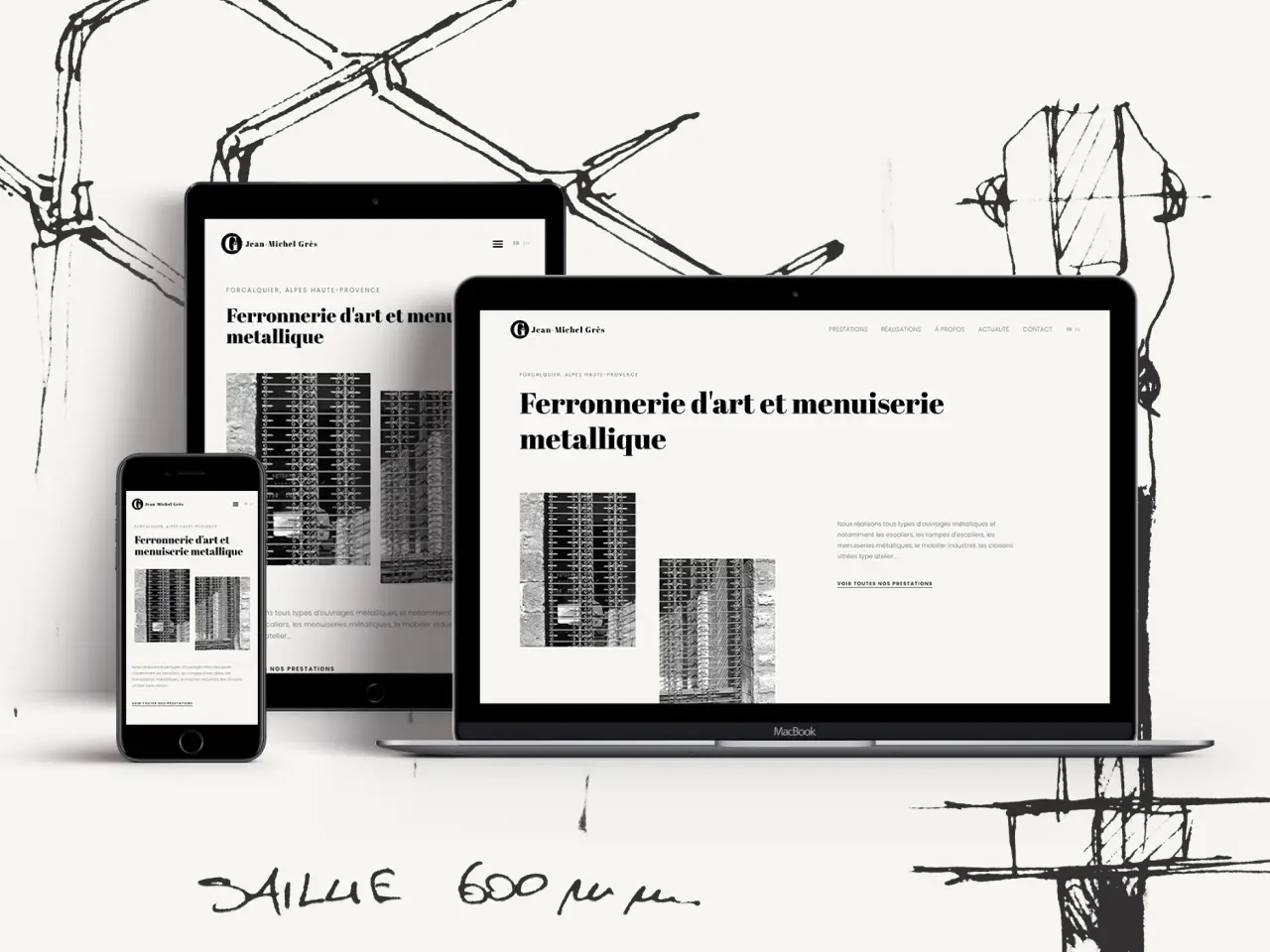 Aperçu du projet Jean-Michel Grès