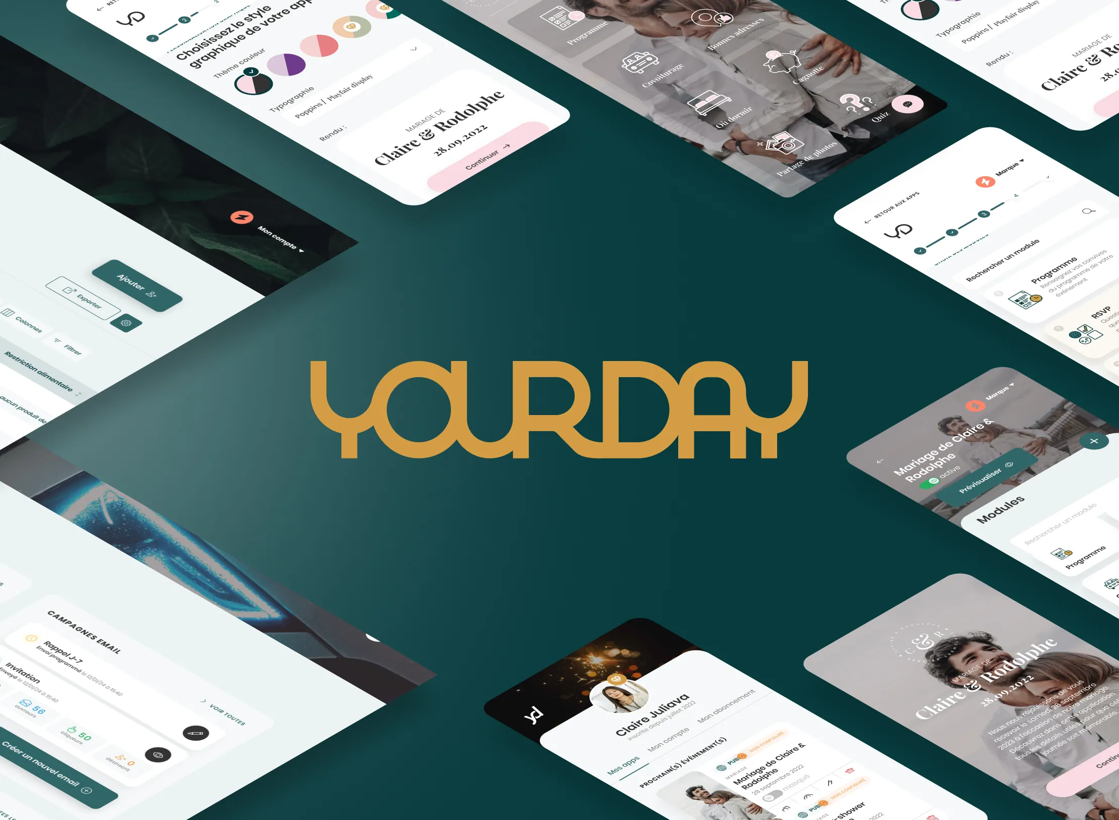 Aperçu du projet YourDay