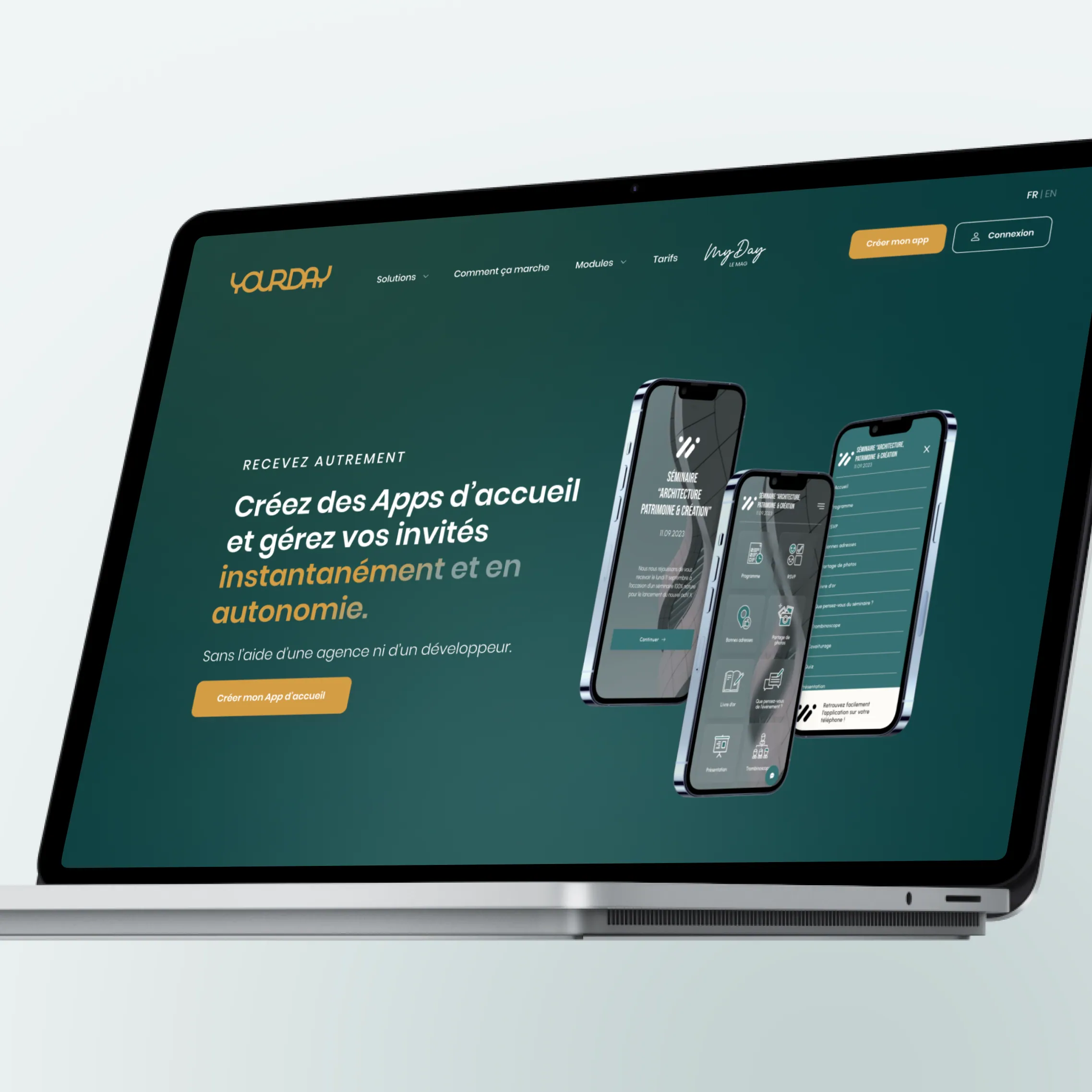 Le site vitrine de YourDay
